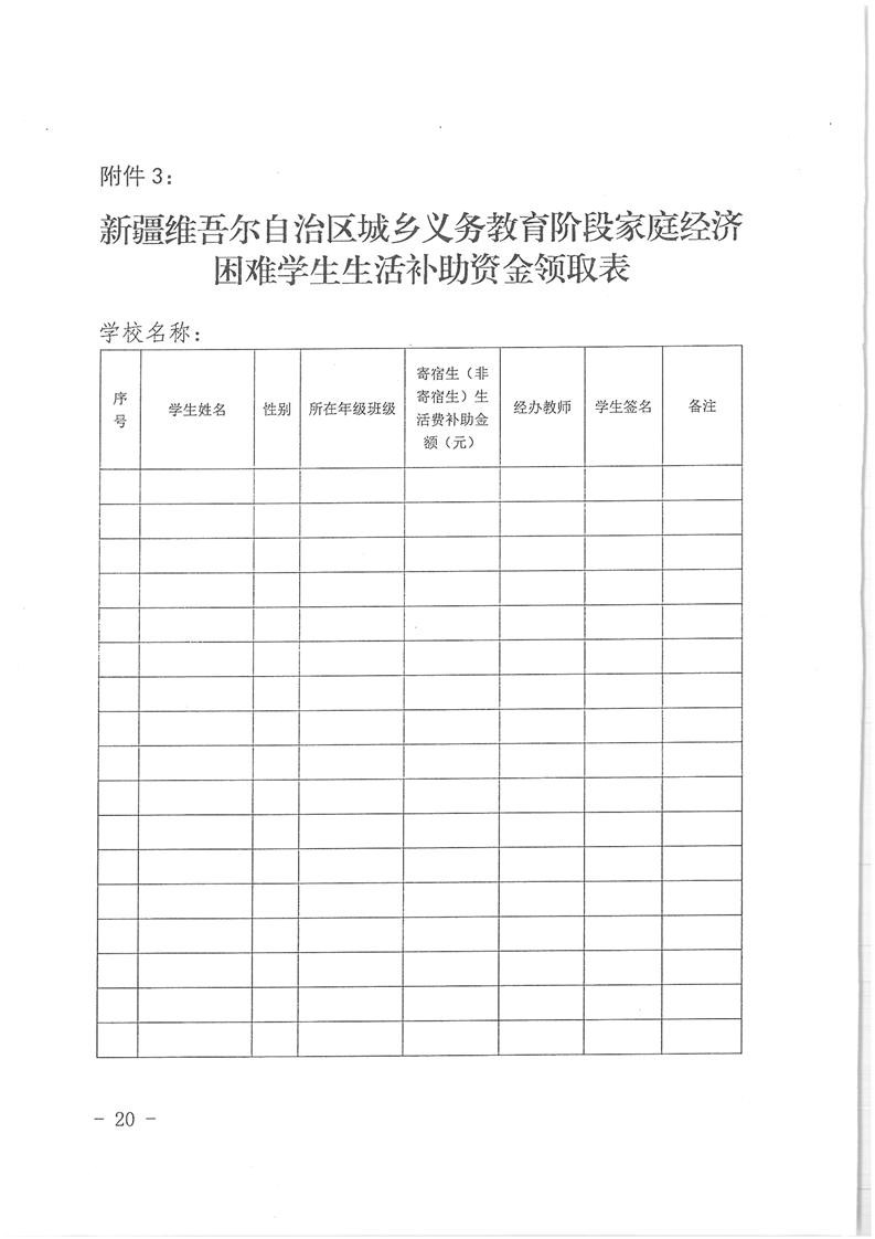 关于修订《新疆维吾尔自治区城乡义务教育“两免一补”资金管理办法》的通知_政策法规_乌鲁木齐市人民政府